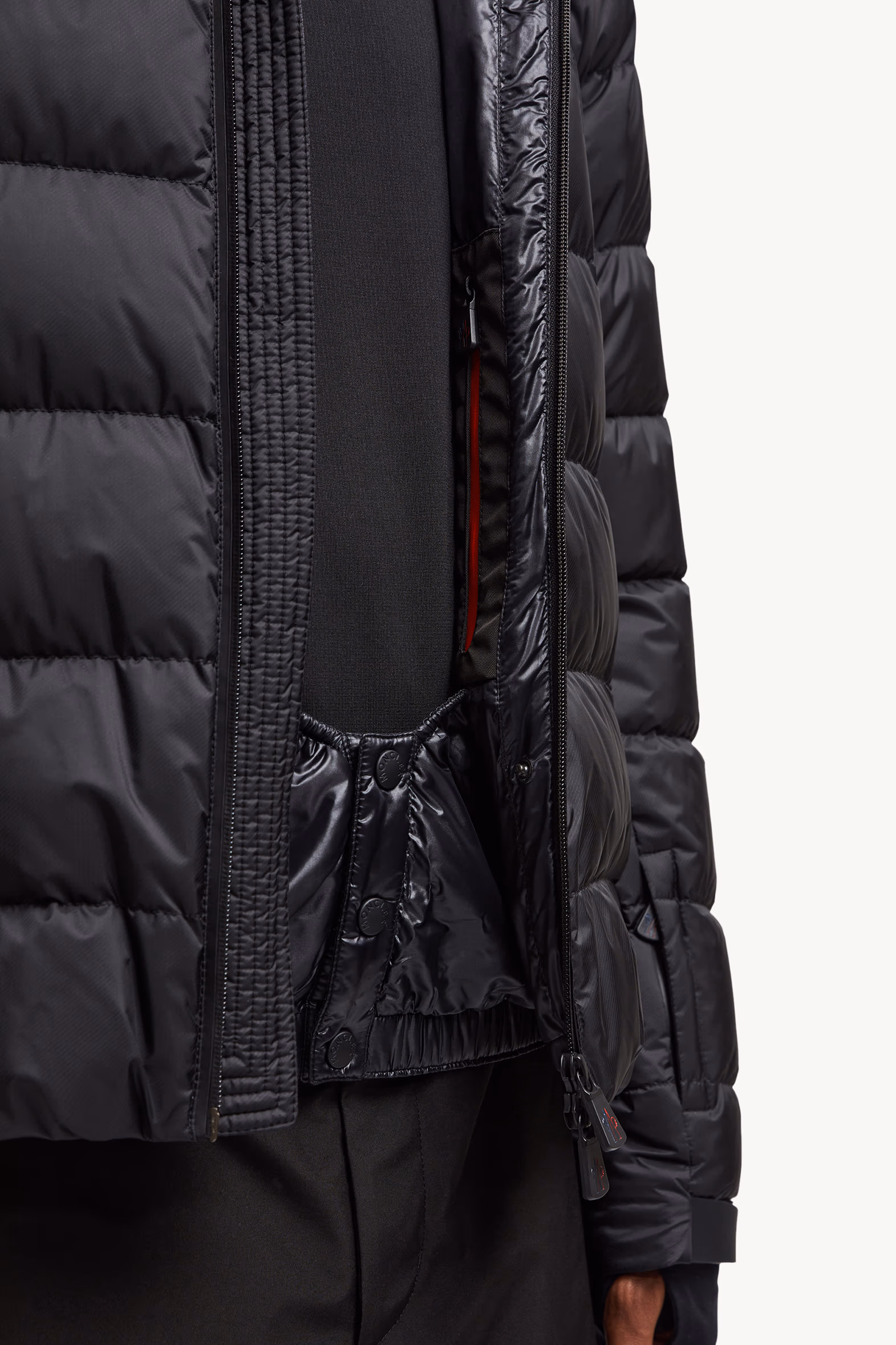 Chaqueta plumífero de esquí con capucha Camurac Hombre Negro Moncler 7